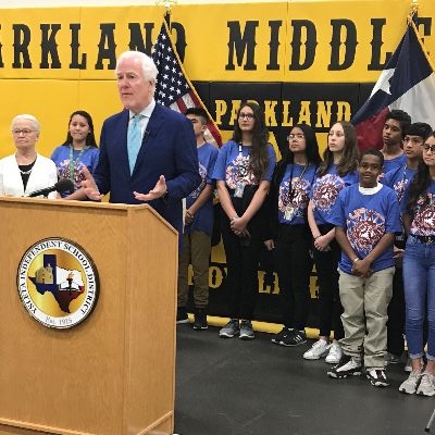 Senator Cornyl visit photo